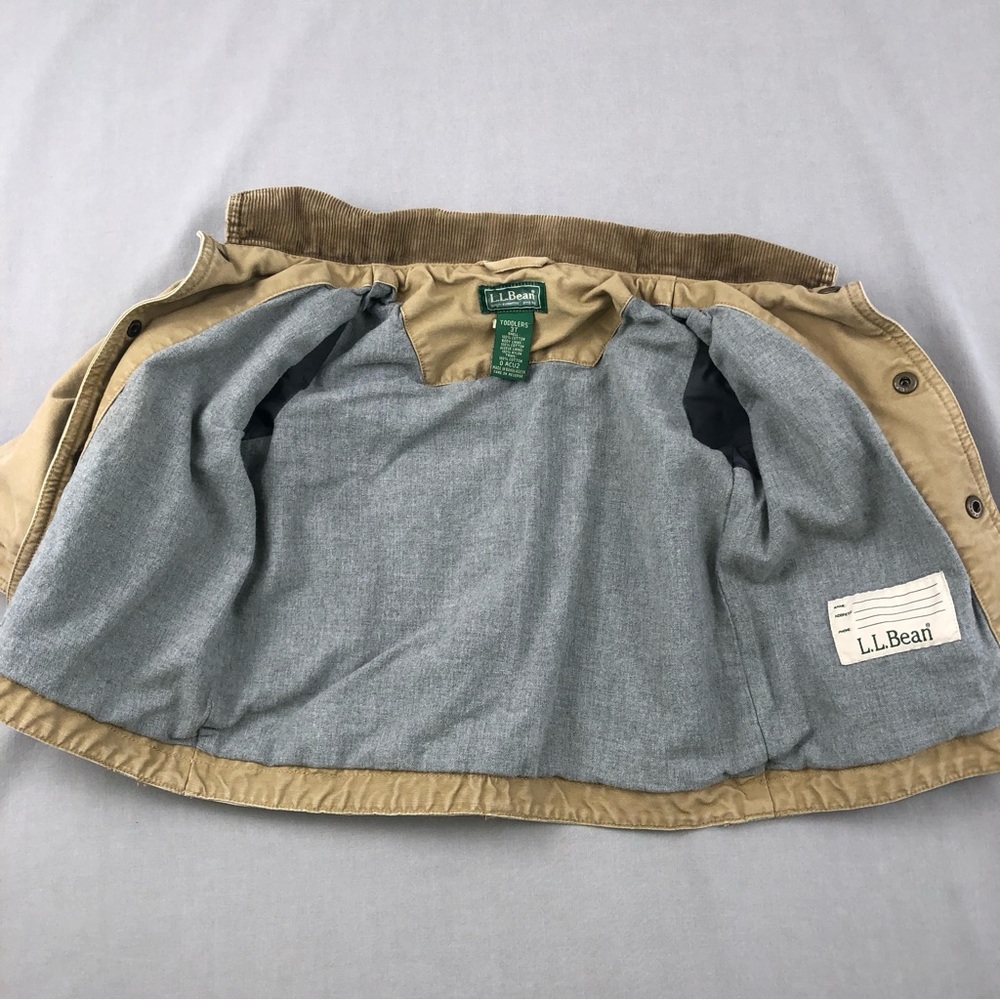 L.L. Bean Toddler Field Jacket with Corduroy Trim - Picture 8 of 10